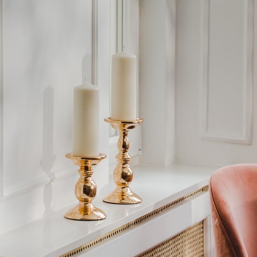 COLONES BOUGEOIR METAL
