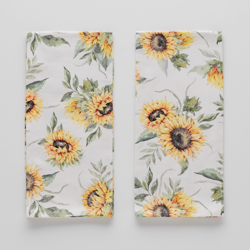 SUNFLOWERO SERVIETTE DE TABLE 2pcs 45x65cm