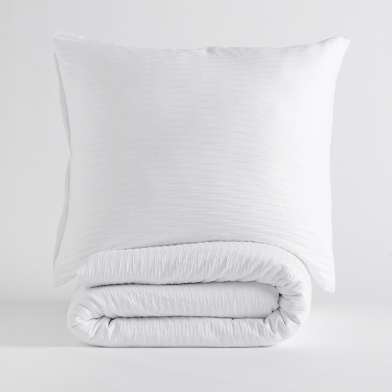 MATERRA HOUSSE DE COUETTE 2x TAIES D’OREILLER OEKO-TEX® 200x220cm
