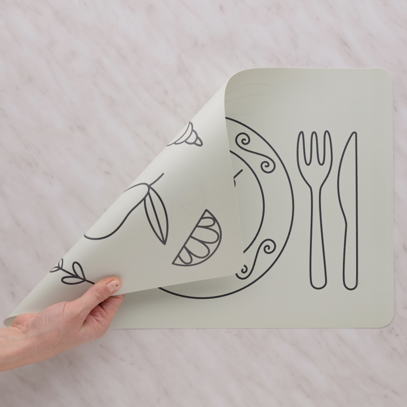 TEGUERA SET DE TABLE DOUBLE FACE