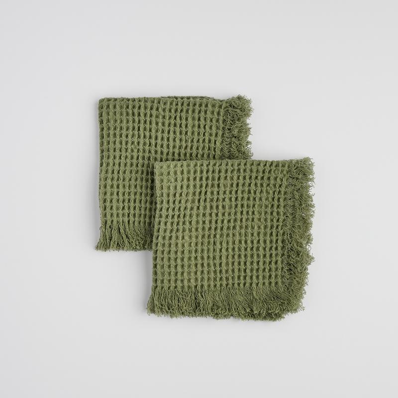 DOSOS SERVIETTES DE CUISINE 2pcs 25x25cm