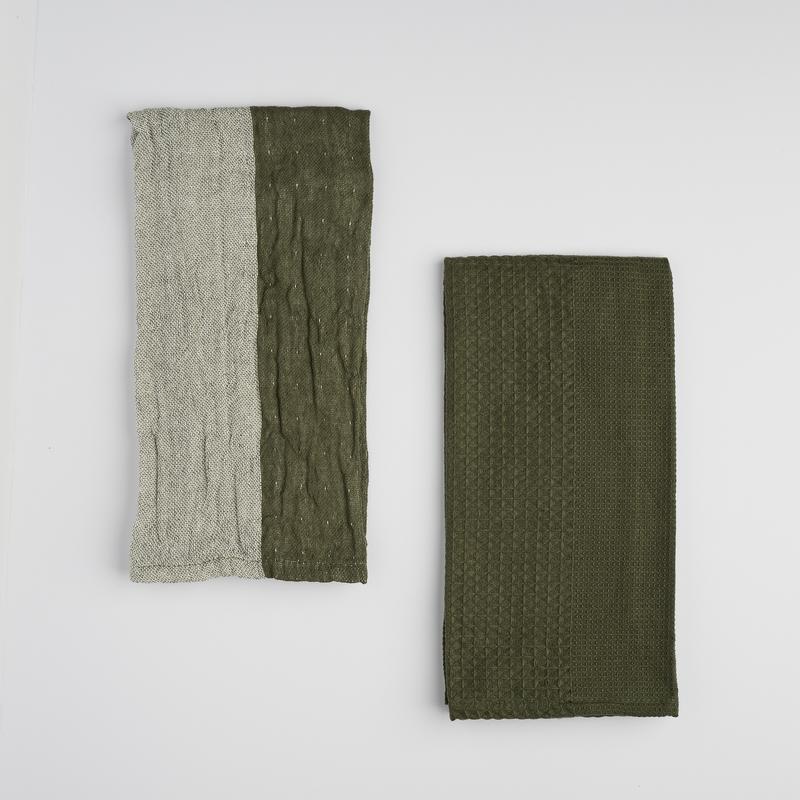 DUENOS ENEMBLE SERVIETTE DE TABLE 2pcs 45x65cm