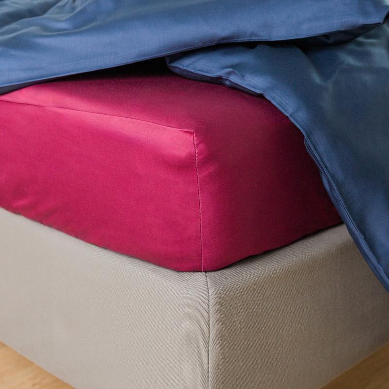 SATINETTE HOUSSE DE MATELAS 160x200cm OEKO-TEX® 100% COTTON SATINE