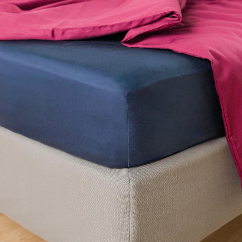 SATINETTE HOUSSE DE MATELAS 160x200cm OEKO-TEX® 100% COTTON SATINE