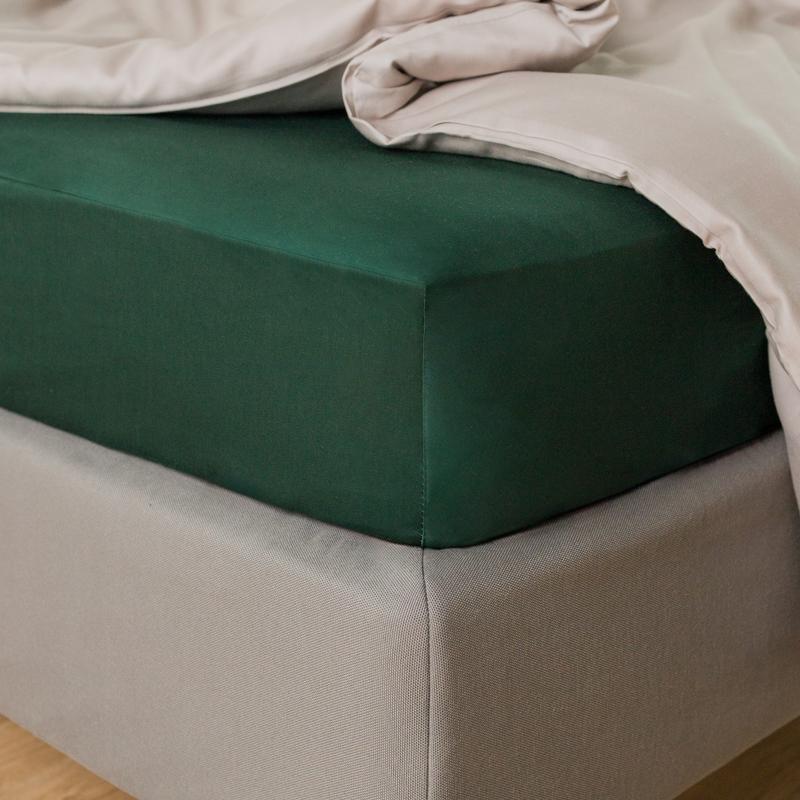 SATINETTE HOUSSE DE MATELAS 160x200cm OEKO-TEX® 100% COTTON SATINE