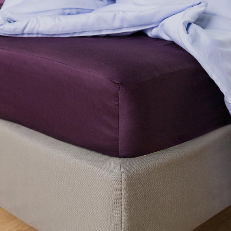 SATINETTE HOUSSE DE MATELAS 160x200cm OEKO-TEX® 100% COTTON SATINE