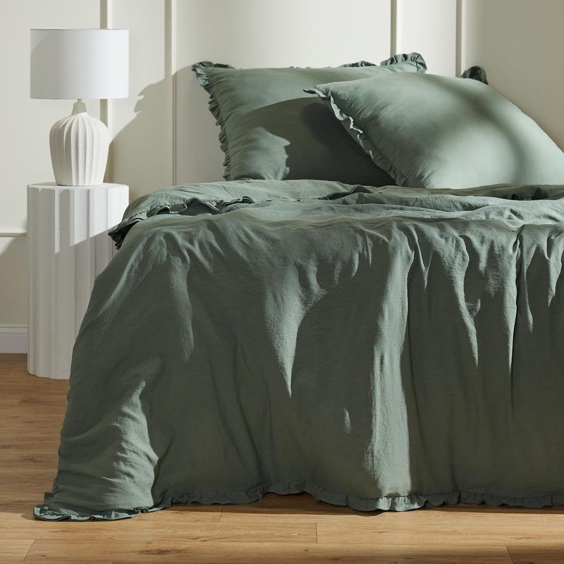 LAVELLA HOUSSE DE COUETTE 2x TAIES D’OREILLER OEKO-TEX® 200x220cm