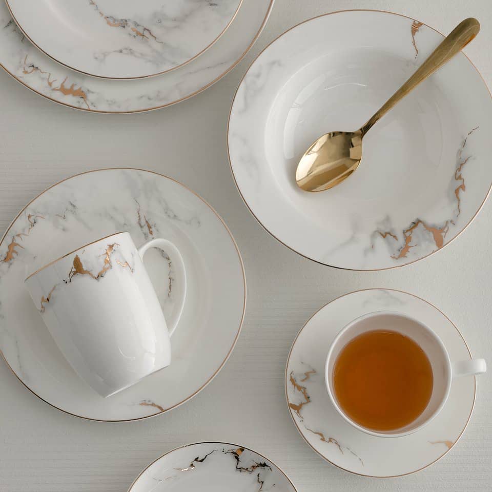 MARBERIS ASSIETTE A DINER PORCELAINE