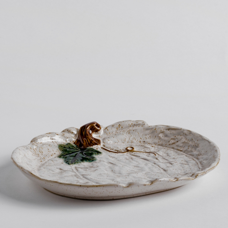 PUMPKINI ASSIETTE DE SERVICE GRES