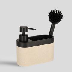 BRICKO 3 DISTRIBUTEUR LIQUIDE VAISSELLE AVEC BROSSE