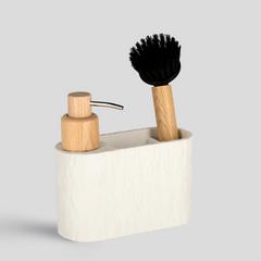 PILLAR DISTRIBUTEUR LIQUIDE VAISSELLE AVEC BROSSE