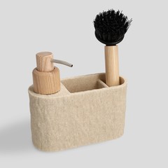 PILLAR DISTRIBUTEUR LIQUIDE VAISSELLE AVEC BROSSE
