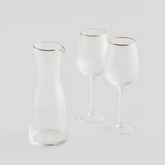 VANESA ENSEMBLE CARAFE ET VERRE 3pcs