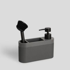 CARBONE DISTRIBUTEUR LIQUIDE VAISSELLE AVEC BROSSE