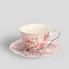 AURELISO TASSE SOUS TASSE PORCELAINE